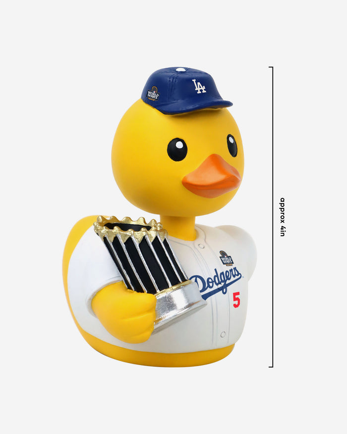 Freddie Freeman Los Angeles Dodgers 2024 World Series Champions Duck Bobblehead FOCO - FOCO.com