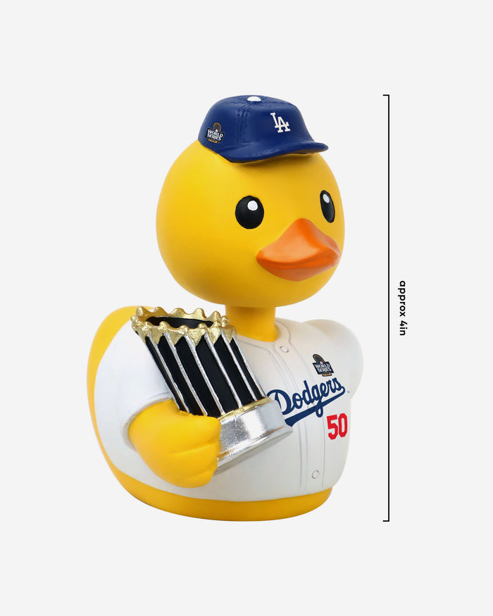 Mookie Betts Los Angeles Dodgers 2024 World Series Champions Duck Bobblehead FOCO - FOCO.com