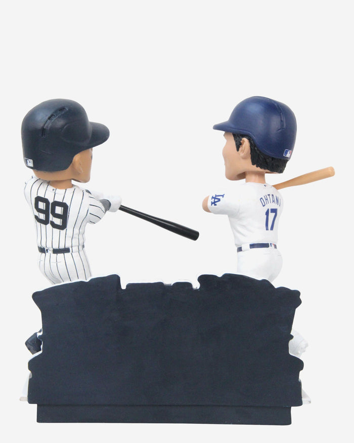 Aaron Judge & Shohei Ohtani New York Yankees & Los Angeles Dodgers Battle in the Bronx Dual Bobblehead FOCO - FOCO.com