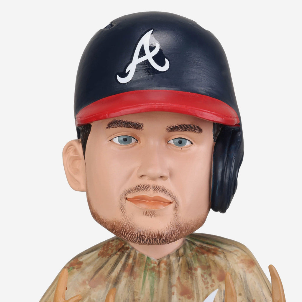 Austin Riley Atlanta Braves Camo Bobblehead FOCO