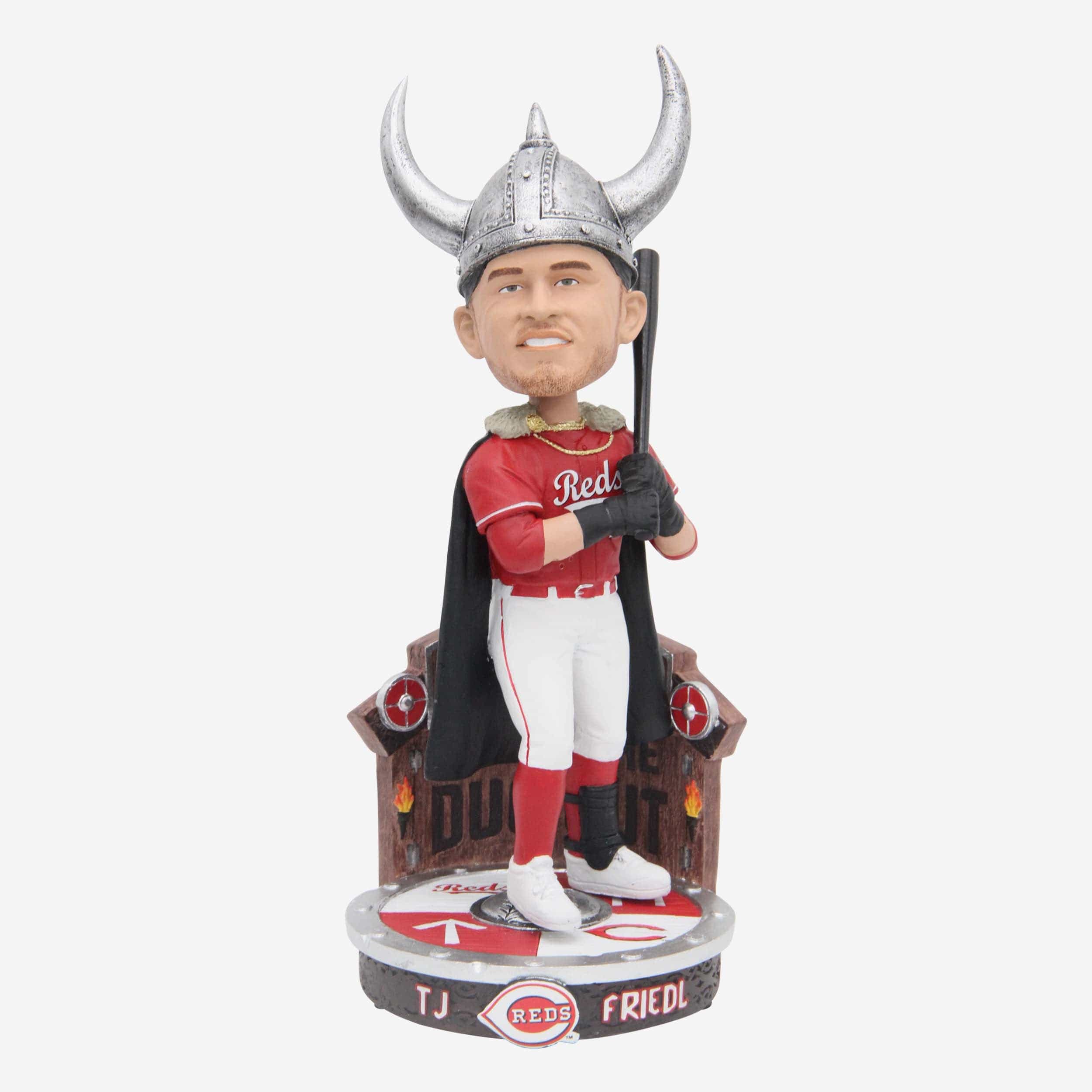 Introducing the viking home run celebration, #reds #baseball #fyp