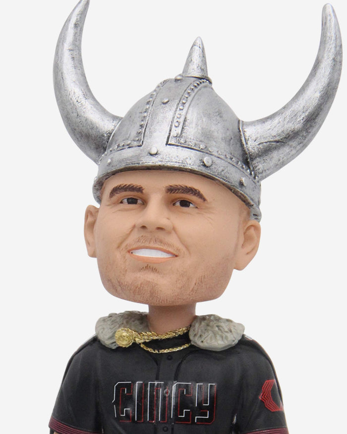 Joey Votto Cincinnati Reds City Connect Viking Hat Home Run Celebration Bobblehead FOCO - FOCO.com