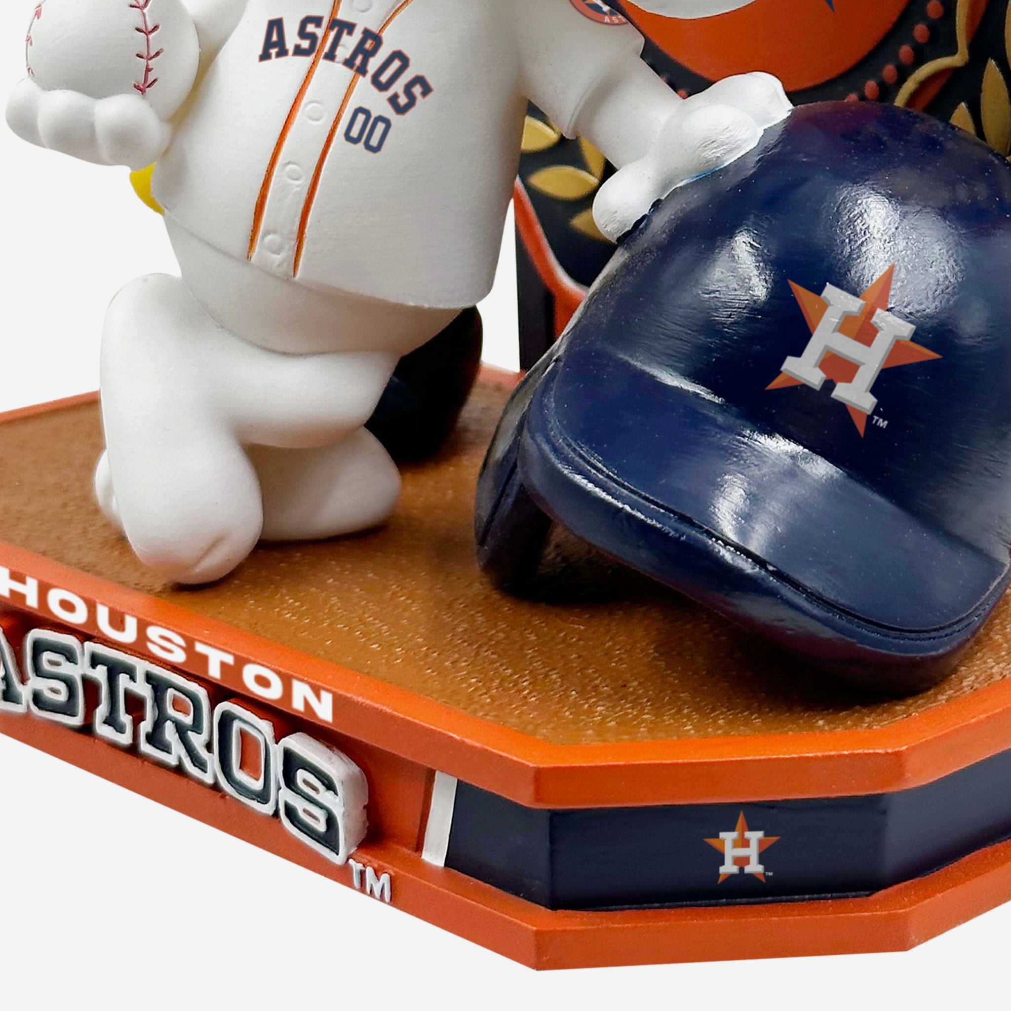 Houston Astros Peanuts Snoopy in Space with Woodstock SIGNED Bobblehead  8/23/22