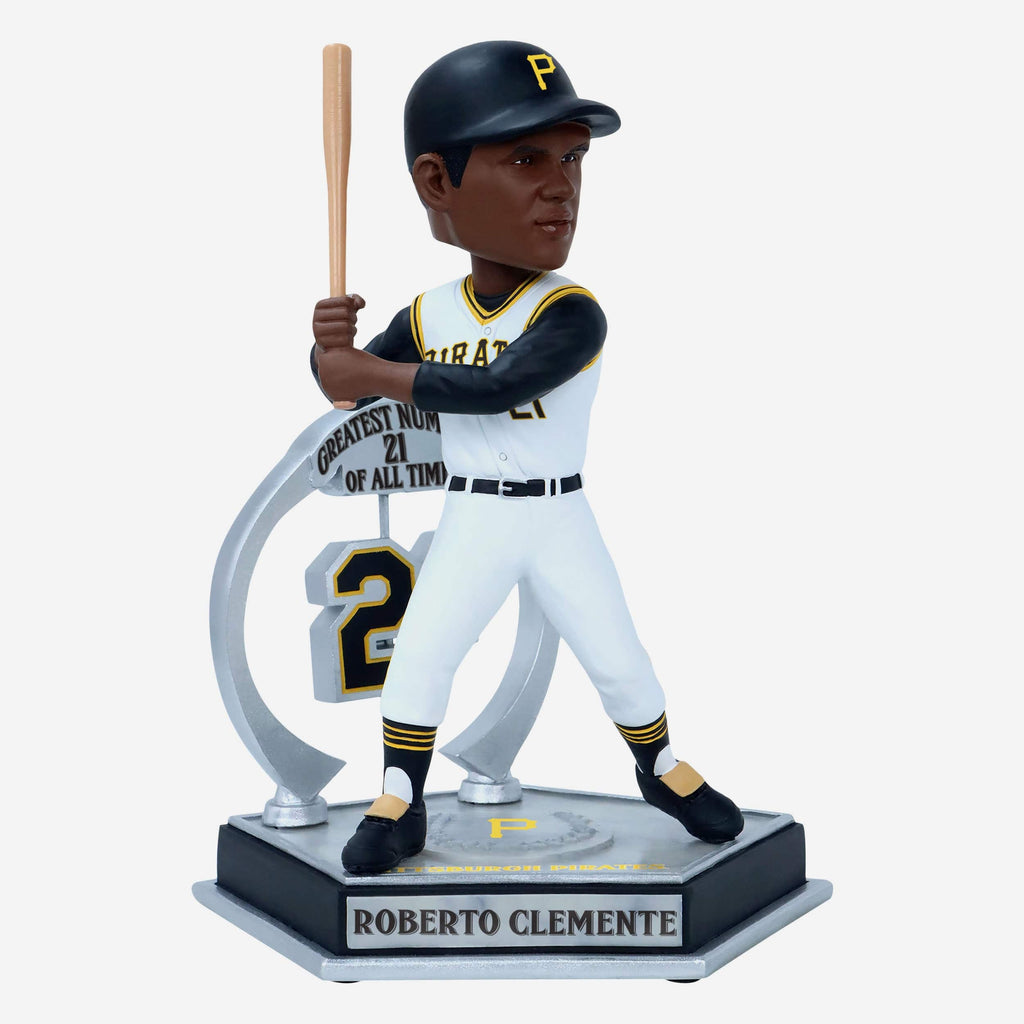 Roberto Clemente Pittsburgh Pirates Legendary Number 21 Bobblehead FOCO - FOCO.com