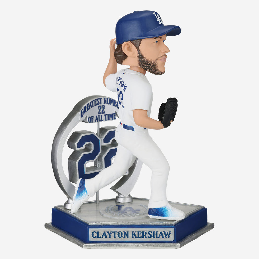 Clayton Kershaw Los Angeles Dodgers Legendary Number 22 Bobblehead FOCO - FOCO.com