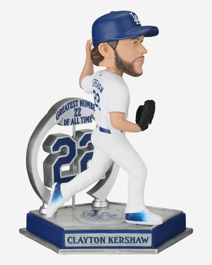 Clayton Kershaw Los Angeles Dodgers Legendary Number 22 Bobblehead FOCO - FOCO.com