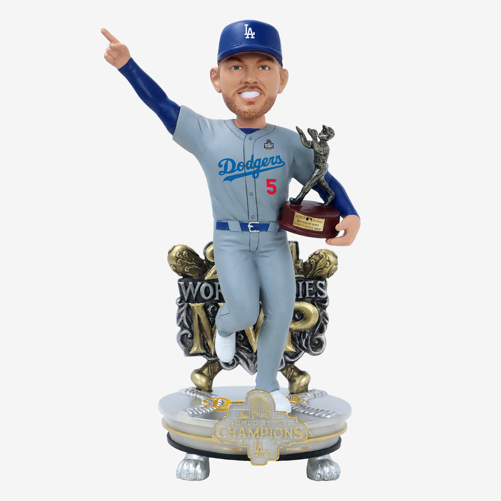 Freddie Freeman Los Angeles Dodgers 2024 World Series Champions MVP Celebration Bobblehead