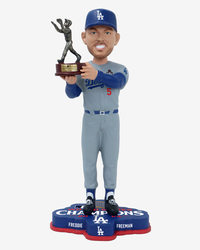 Freddie Freeman Los Angeles Dodgers 2024 World Series Champions MVP Bobblehead