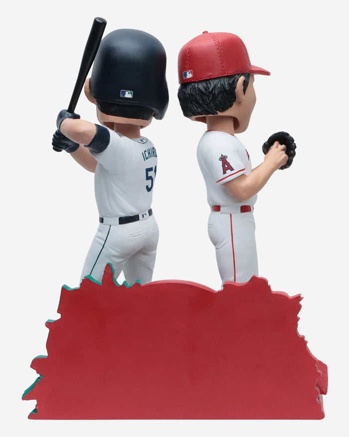 Ichiro Suzuki & Shohei Ohtani Seattle Mariners & Los Angeles Angels 20 FOCO