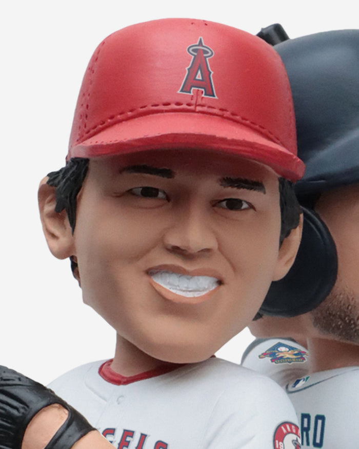 Ichiro Suzuki & Shohei Ohtani Seattle Mariners & Los Angeles Angels 2001 & 2021 AL MVP Dual Bobblehead FOCO - FOCO.com