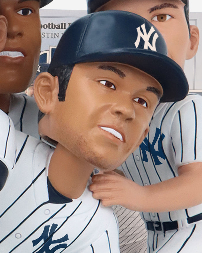 Derek Jeter & Jorge Posada & Mariano Rivera & Andy Pettitte New York Yankees The Core Four Sports Illustrated Cover Bobblehead FOCO - FOCO.com