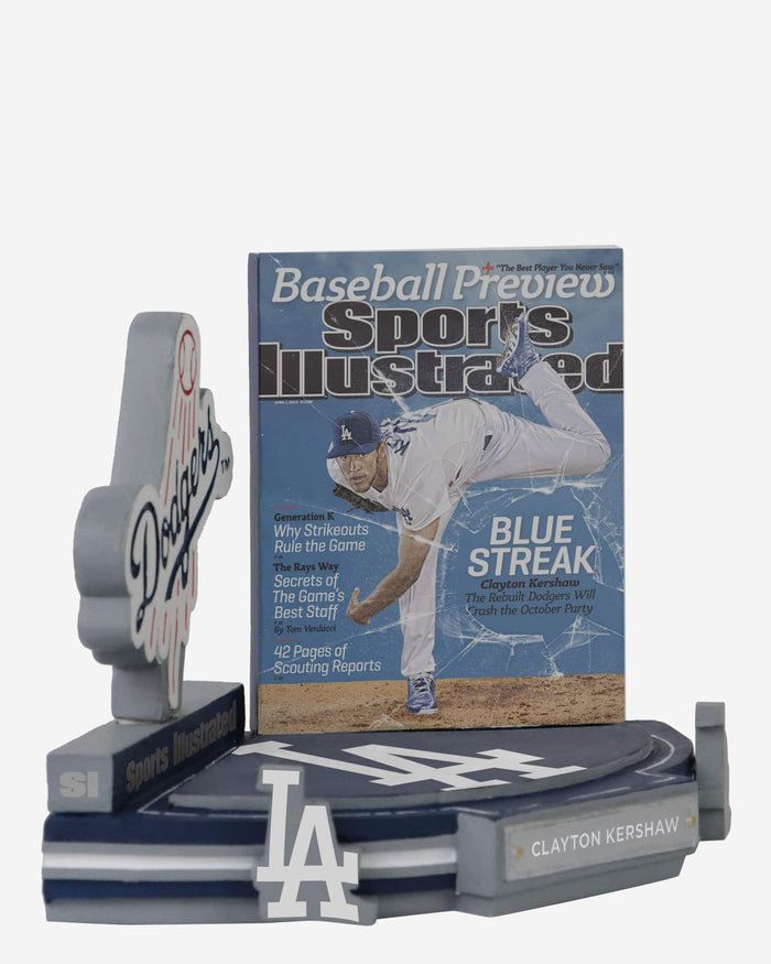 Clayton Kershaw Los Angeles Dodgers Sports Illustrated Cover Bobblehead FOCO - FOCO.com