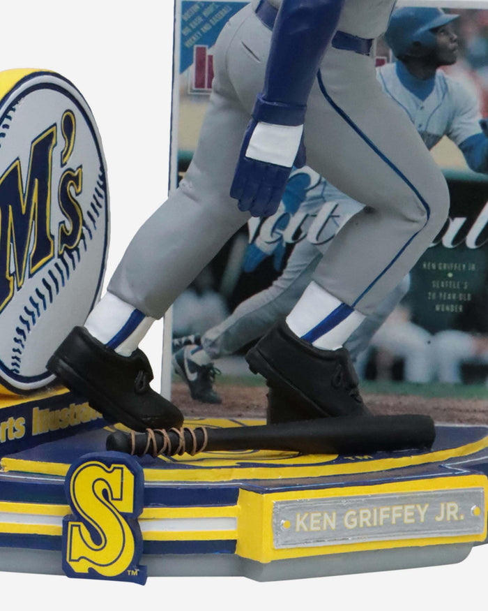 Ken Griffey Jr Seattle Mariners Hall of Fame Cooperstown Plaque Bobblehead  FOCO