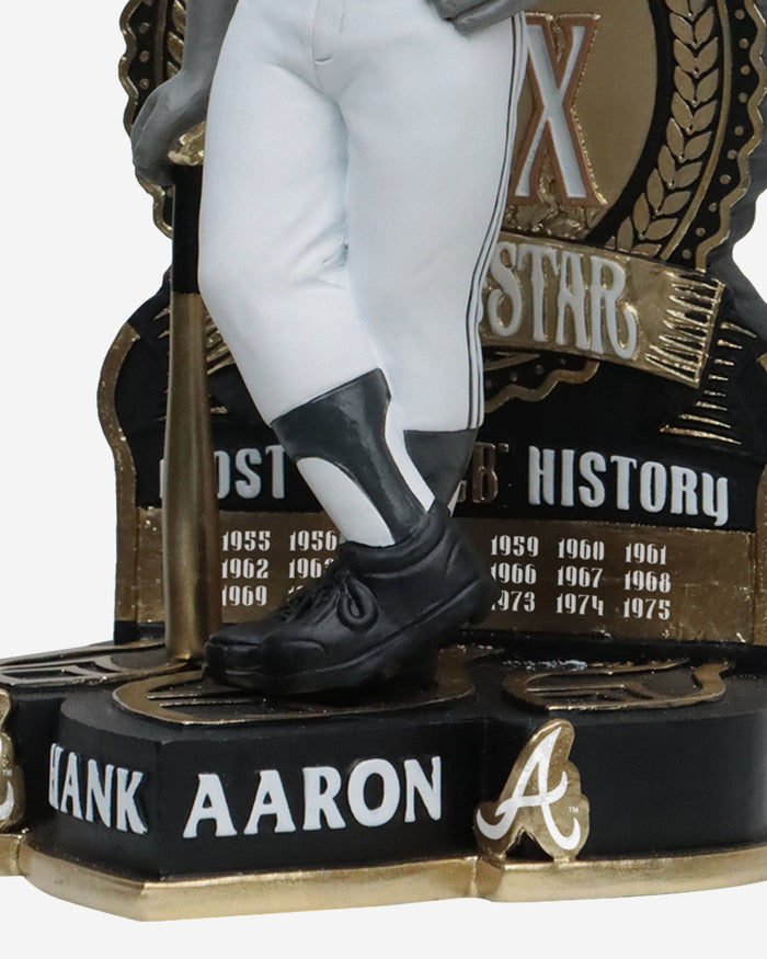 Hank Aaron Atlanta Braves 25x All-Star Bobblehead FOCO - FOCO.com