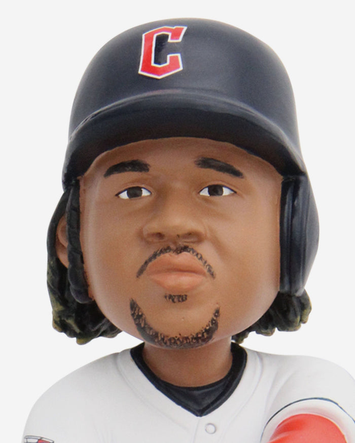 Jose Ramirez Cleveland Guardians First Career Three Home Run Game Bobblehead FOCO - FOCO.com