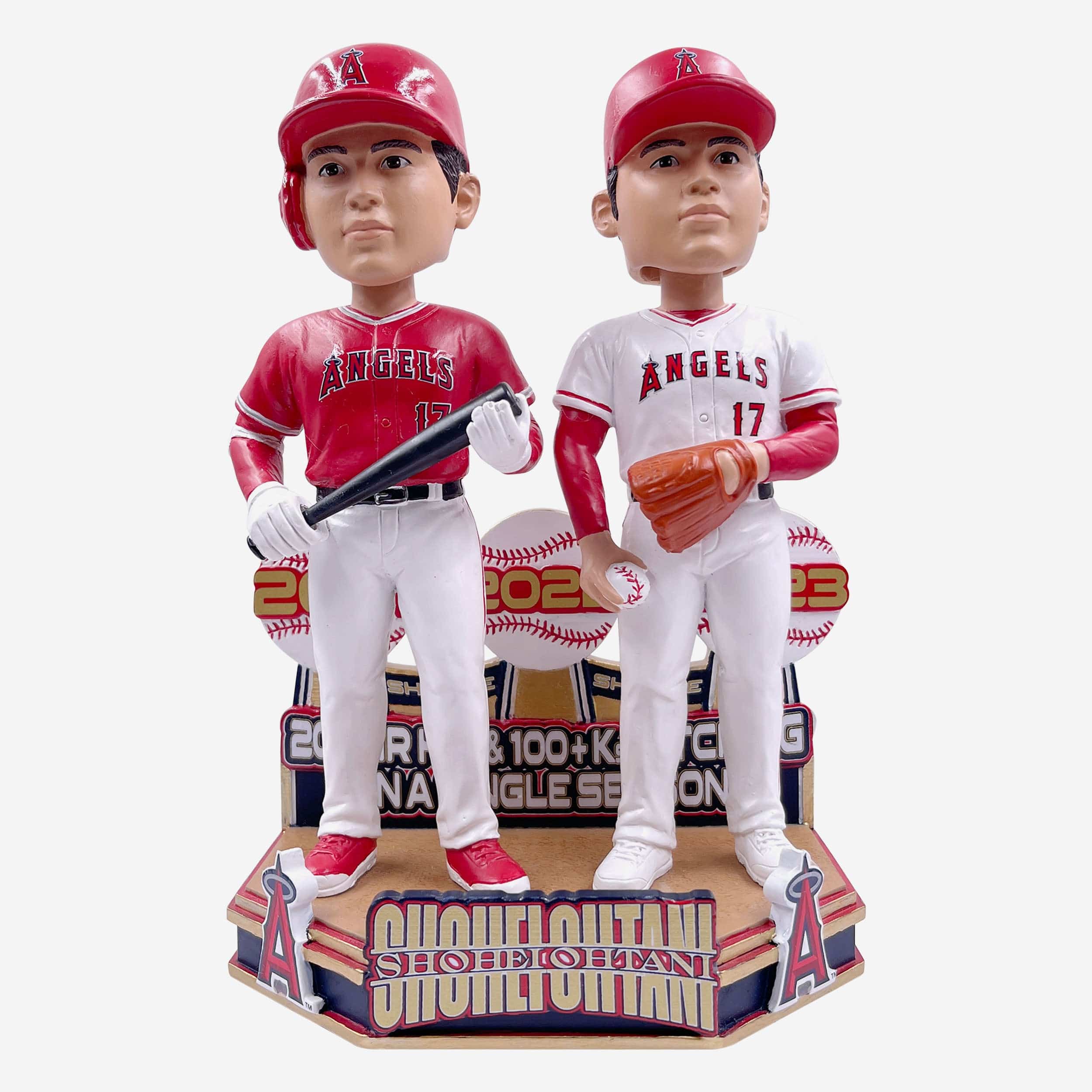 Shohei Ohtani Los Angeles Angels Hitting Big Ticket 18 in Bobblehead FOCO