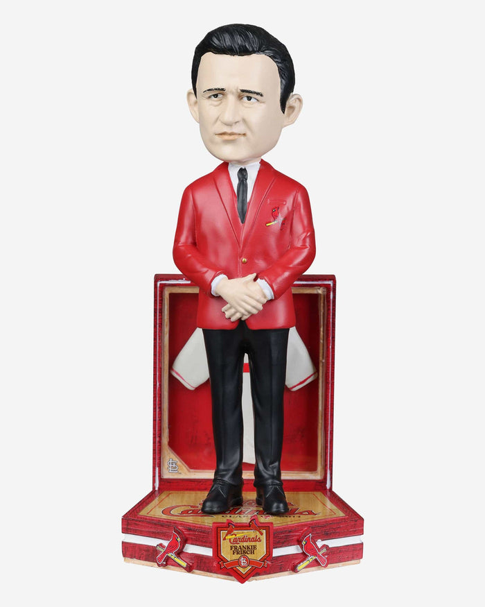 Frankie Frisch St Louis Cardinals Red Jacket Bobblehead FOCO - FOCO.com