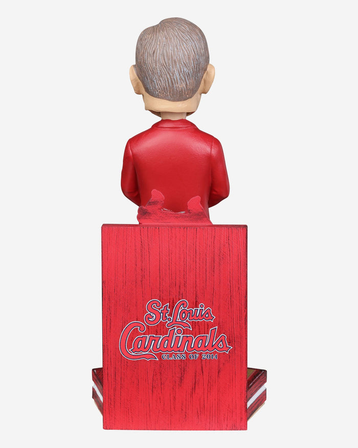 Red Schoendienst St Louis Cardinals Red Jacket Bobblehead FOCO - FOCO.com