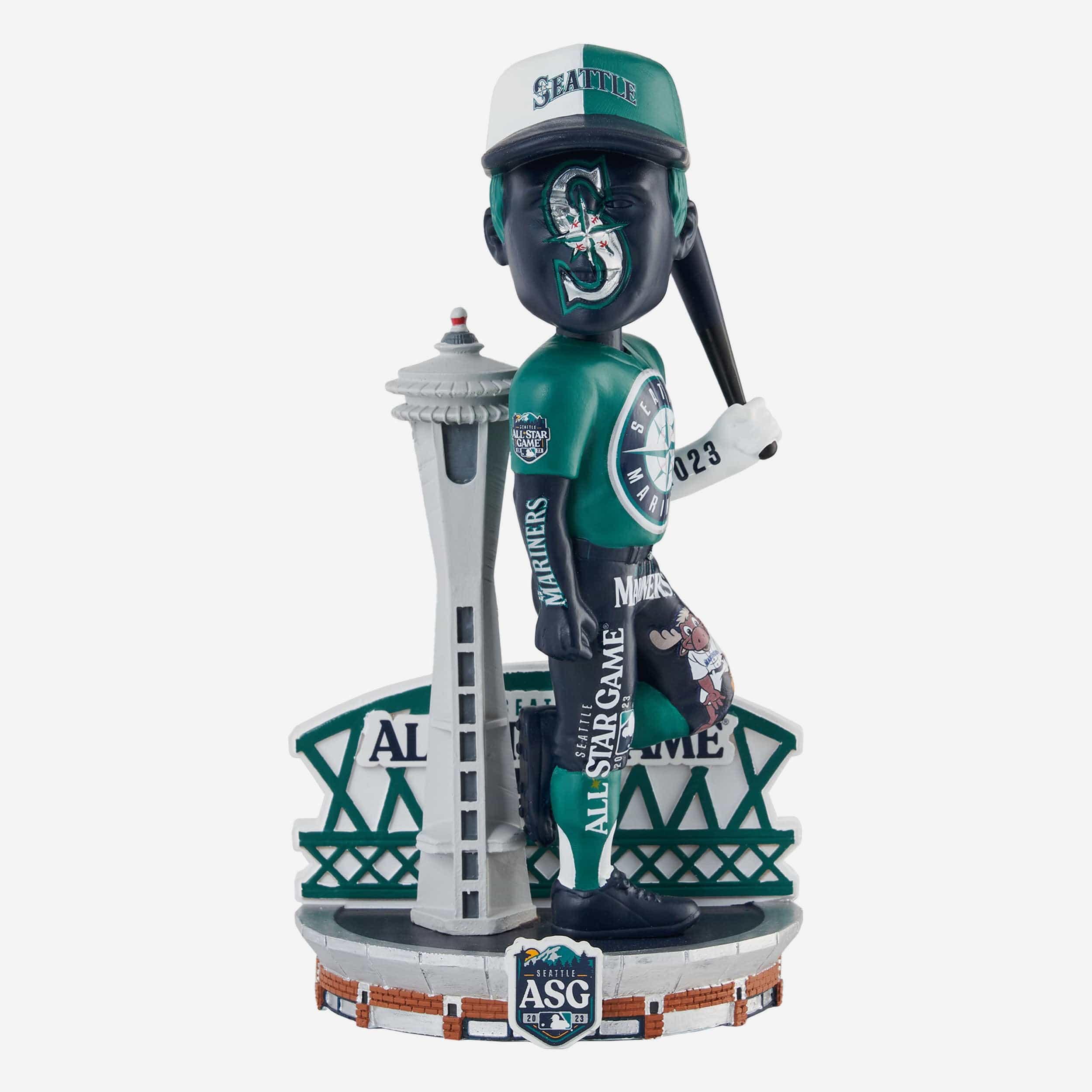 Mariner Moose Seattle Mariners 2023 City Connect Mascot Bobblehead in 2023