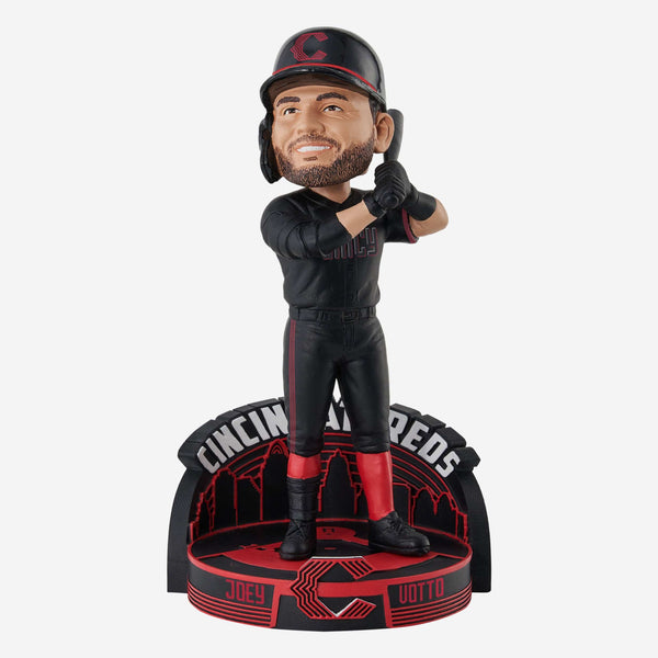 Joey votto Cincinnati Reds 2023 City Connect Field Stripe Mini Bighead Bobblehead Officially Licensed by MLB