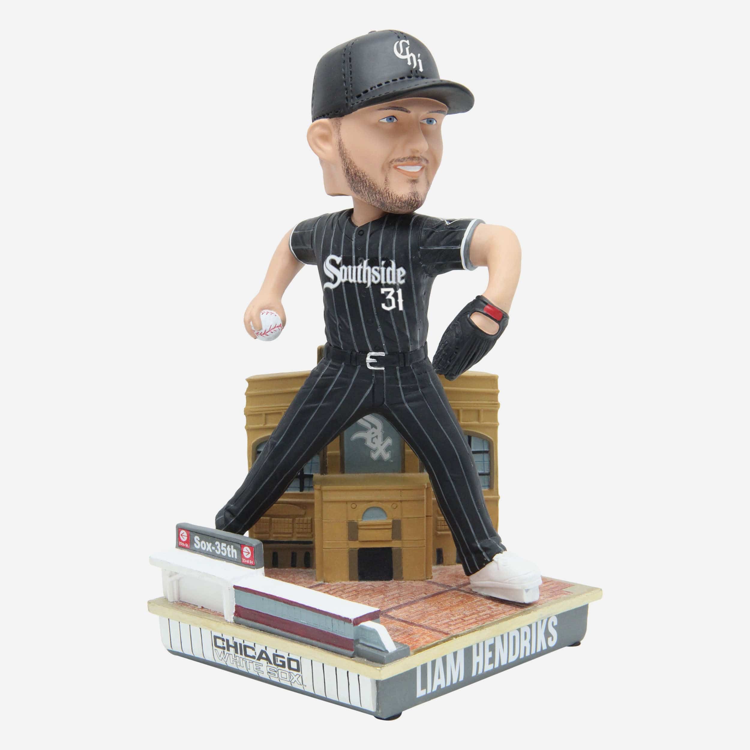 Liam Hendriks Chicago White Sox City Connect Welcome Back Bobblehead FOCO