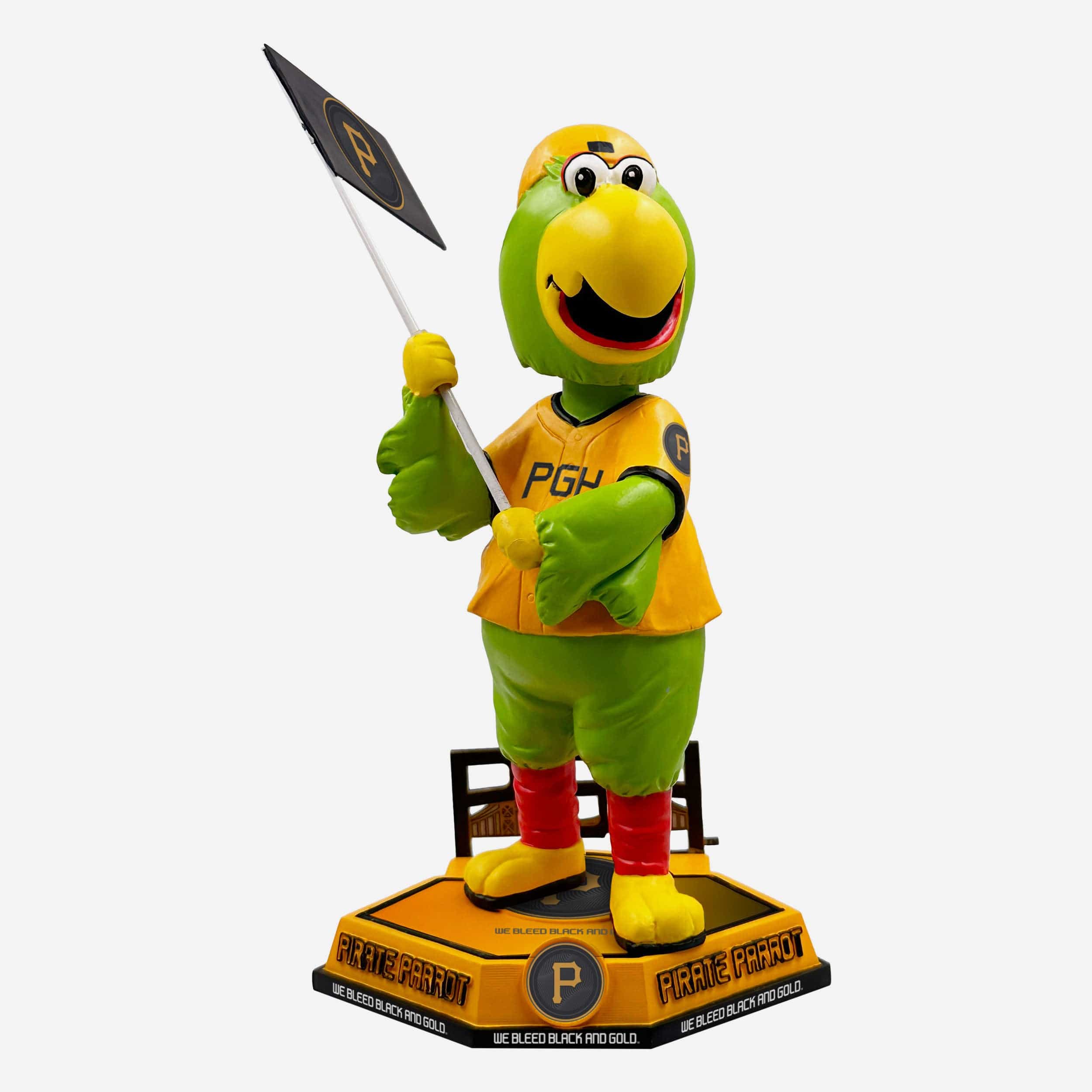 The Pirate Parrot Pittsburgh Pirates Opening Day Mascot Bobblehead