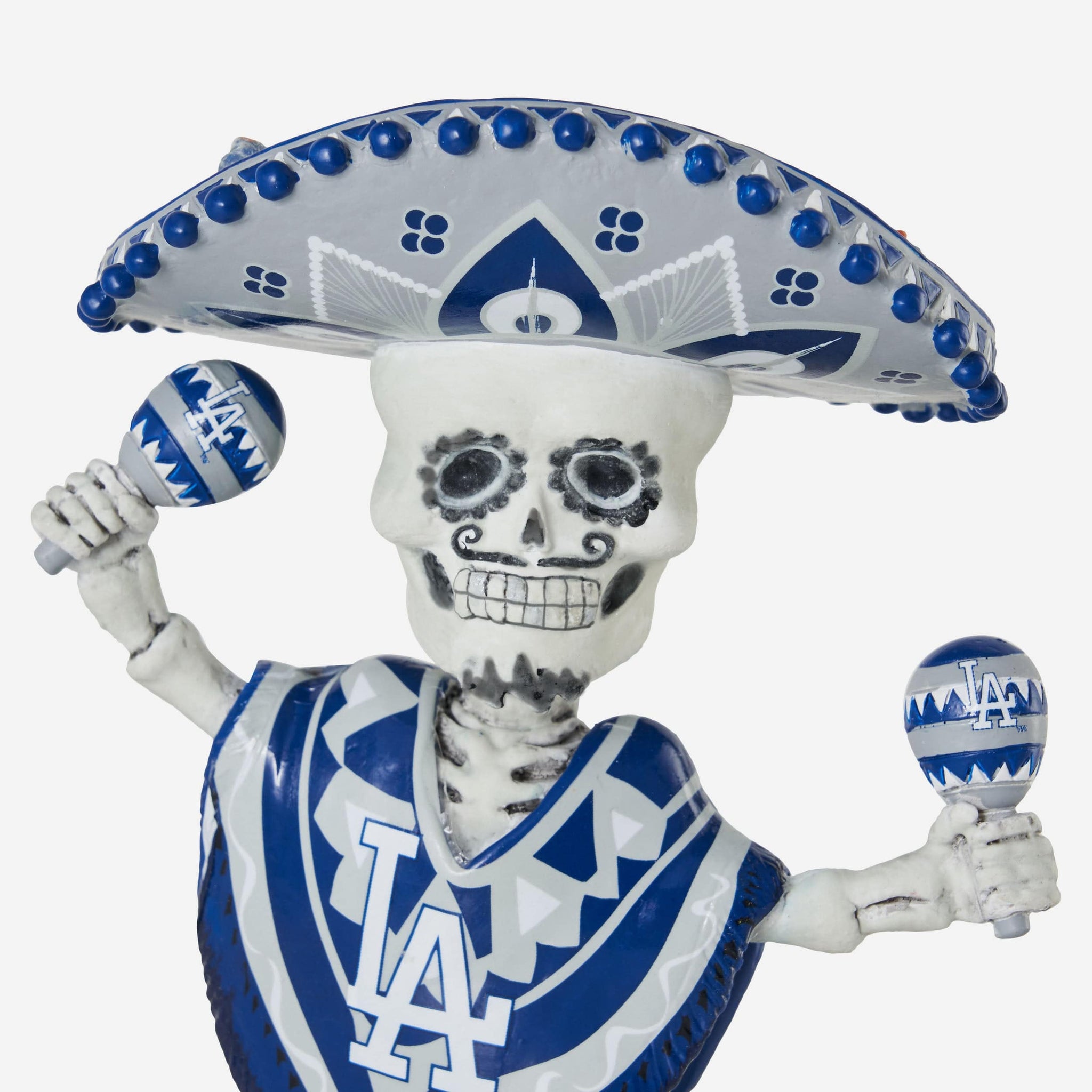 Los Angeles Dodgers Day of the Dead Sugar Skull Bobblehead MLB at 's  Sports Collectibles Store