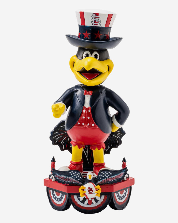 Fredbird St Louis Cardinals Americana Mascot Bobblehead FOCO