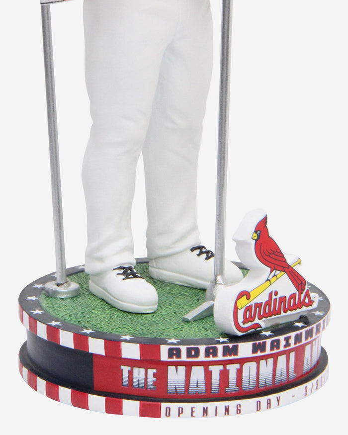 Adam Wainwright St Louis Cardinals Light Blue Jersey Bobblehead FOCO