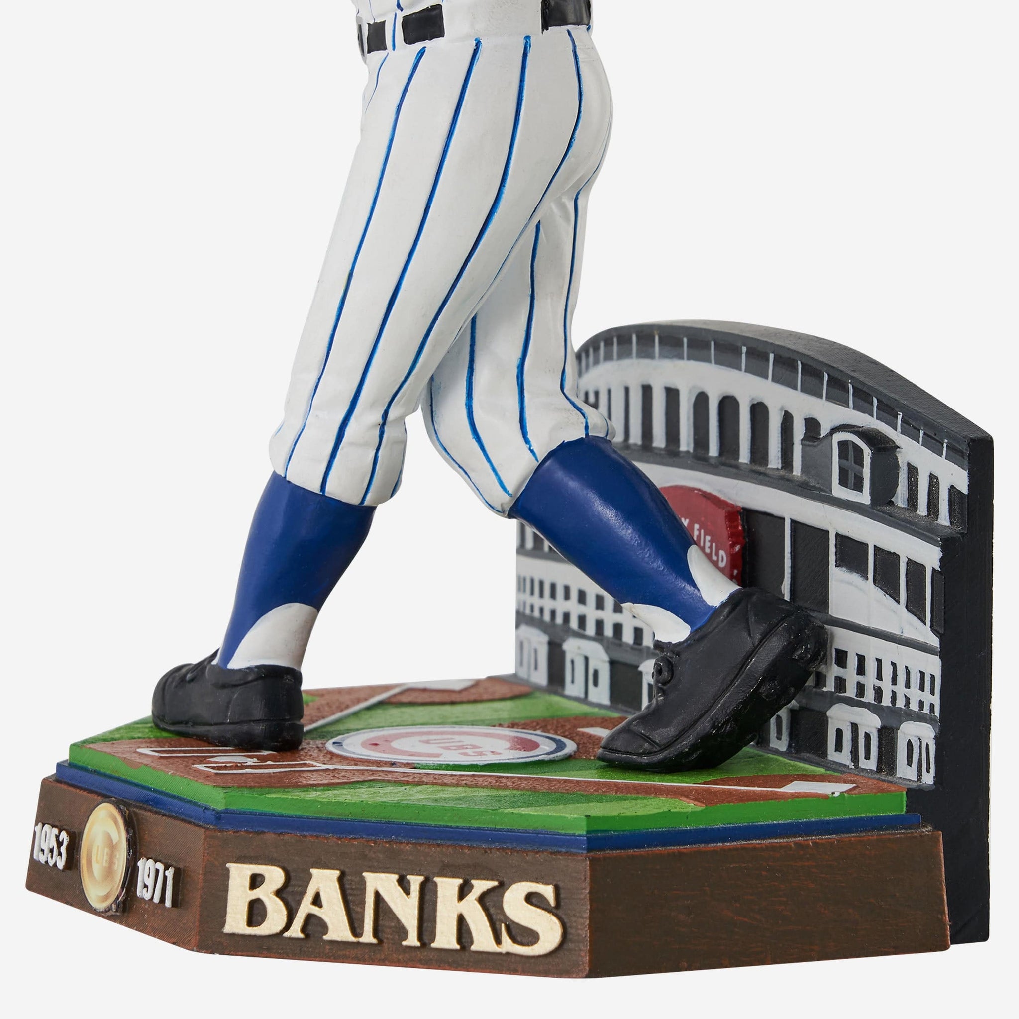 Ernie Banks Chicago Cubs 2023 Home Jersey Bighead Bobblehead MLB