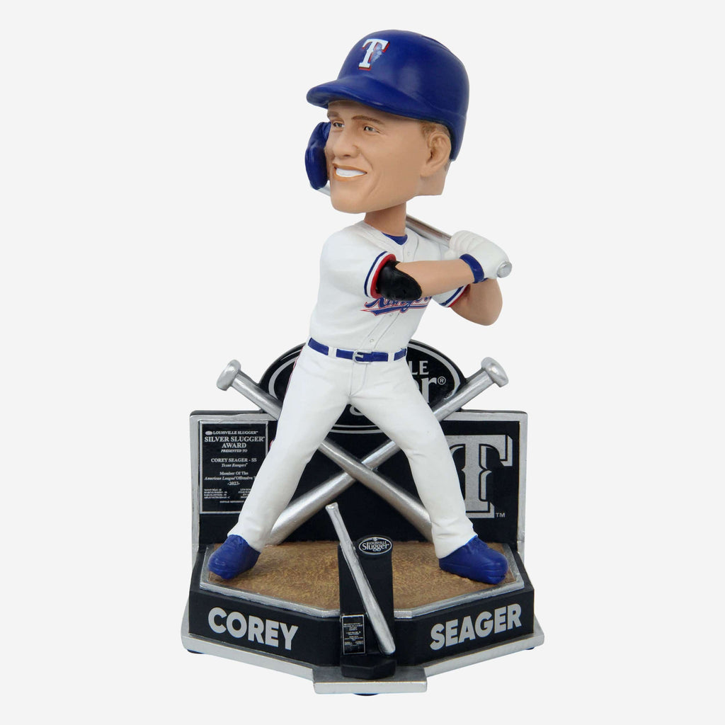 Corey Seager Texas Rangers 2023 Silver Slugger Bobblehead FOCO