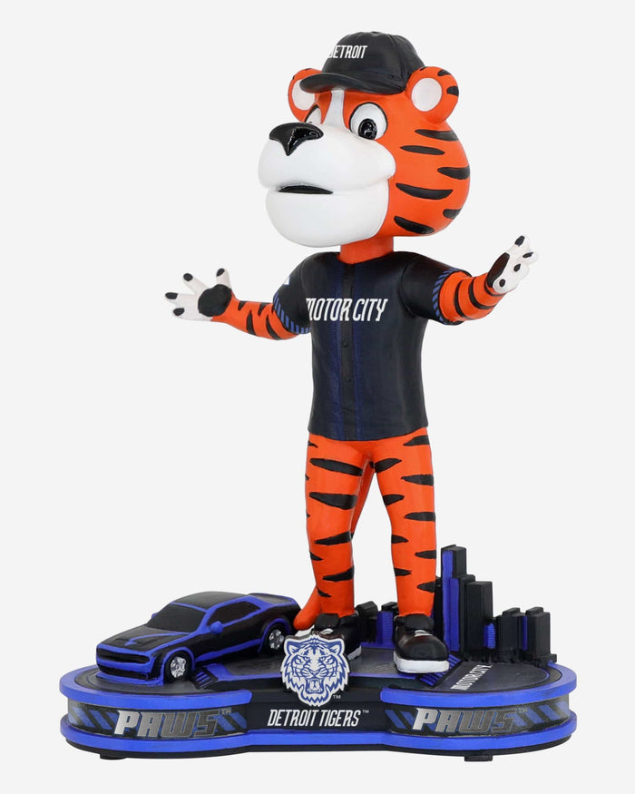 Paws Detroit Tigers 2024 City Connect Mascot Bobblehead FOCO - FOCO.com