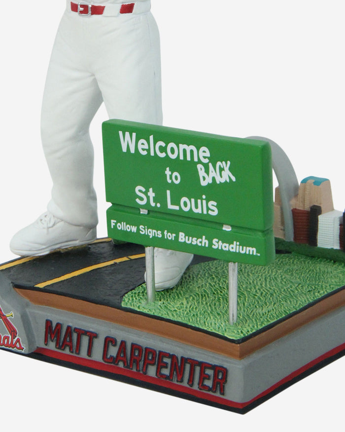 Matt Carpenter St Louis Cardinals Welcome Home Bobblehead FOCO - FOCO.com