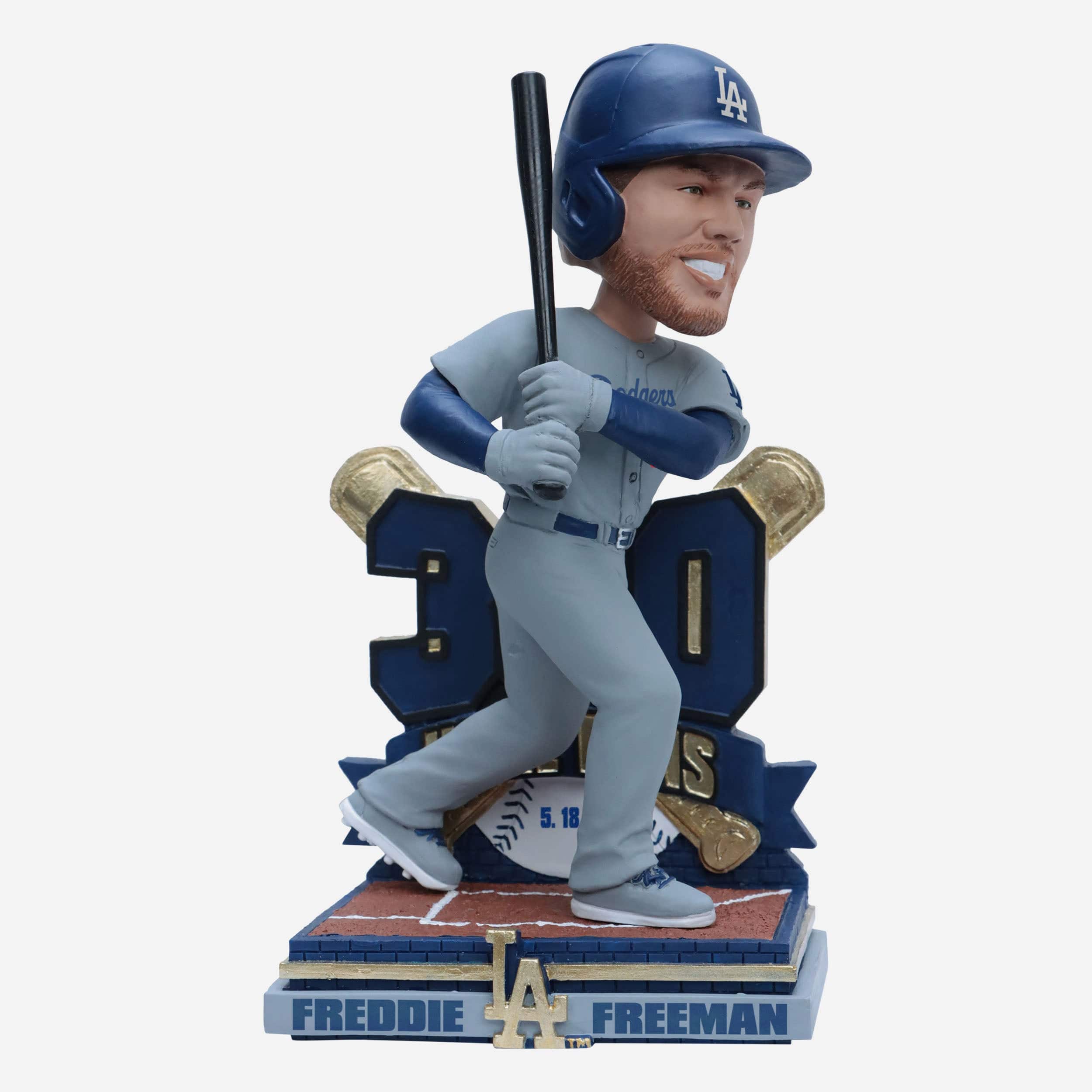 Freddie Freeman Los Angeles Dodgers 300 Home Run Bobblehead FOCO