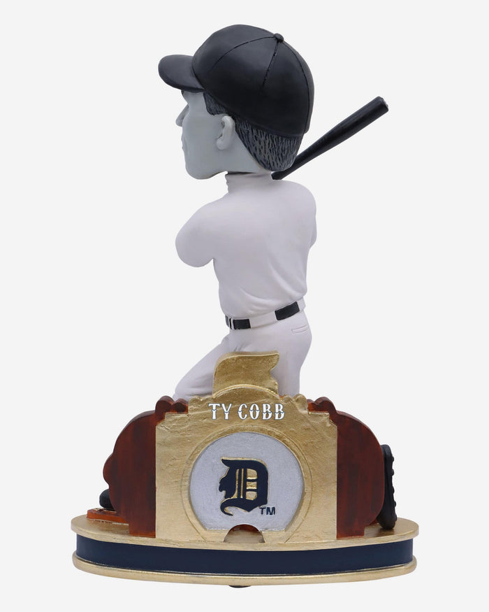 New, black-and-white-bobblehead celebrates Tigers' legend Ty Cobb's 3,000  hits 