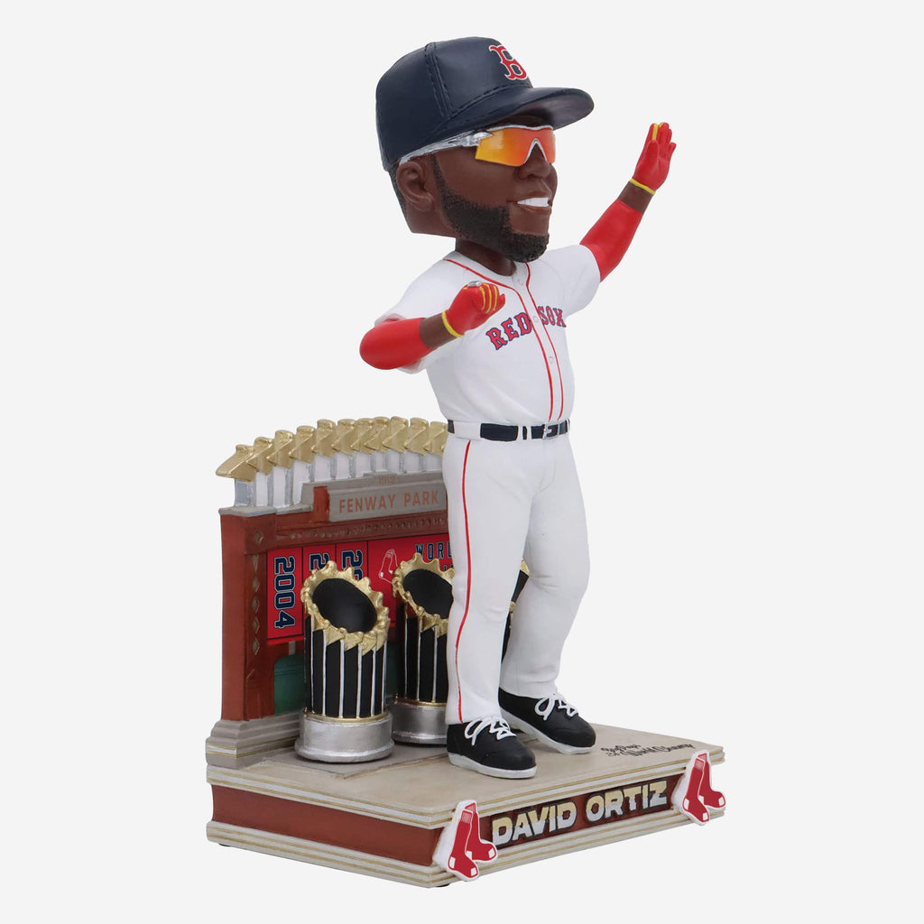 David Ortiz Boston Red Sox 3x World Series Champion Bobblehead FOCO