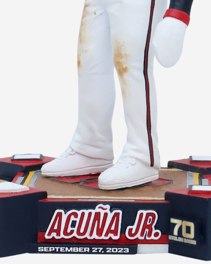 Ronald Acuna Jr Atlanta Braves 40 Home Runs & 70 Stolen Bases Bobblehead FOCO - FOCO.com