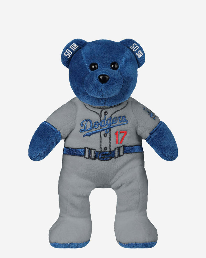 Shohei Ohtani Los Angeles Dodgers 50 Home Runs & 50 Stolen Bases Team Beans Player Embroidered Bear FOCO - FOCO.com