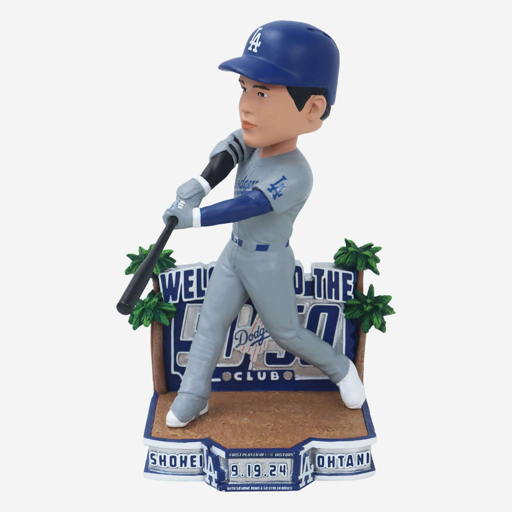 Shohei Ohtani Los Angeles Dodgers 50 Home Runs & 50 Stolen Bases Bobblehead FOCO - FOCO.com