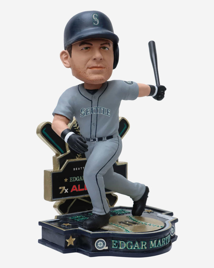 Edgar Martinez Seattle Mariners 5X Silver Slugger Bobblehead Officially Licensed by MLB