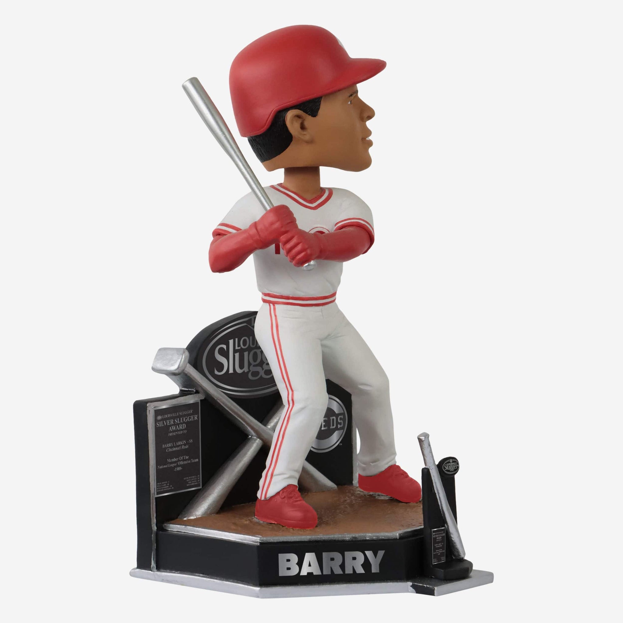 Barry Larkin Cincinnati Reds Legends of the Park Hall of Fame Bobblehe FOCO