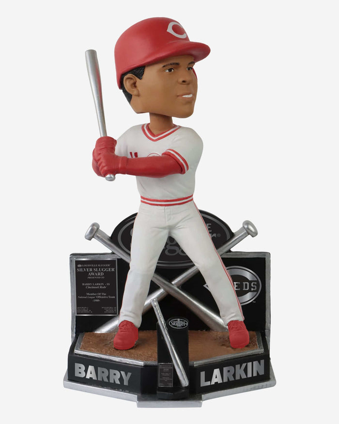 Barry Larkin Cincinnati Reds 1989 Silver Slugger Bobblehead FOCO - FOCO.com