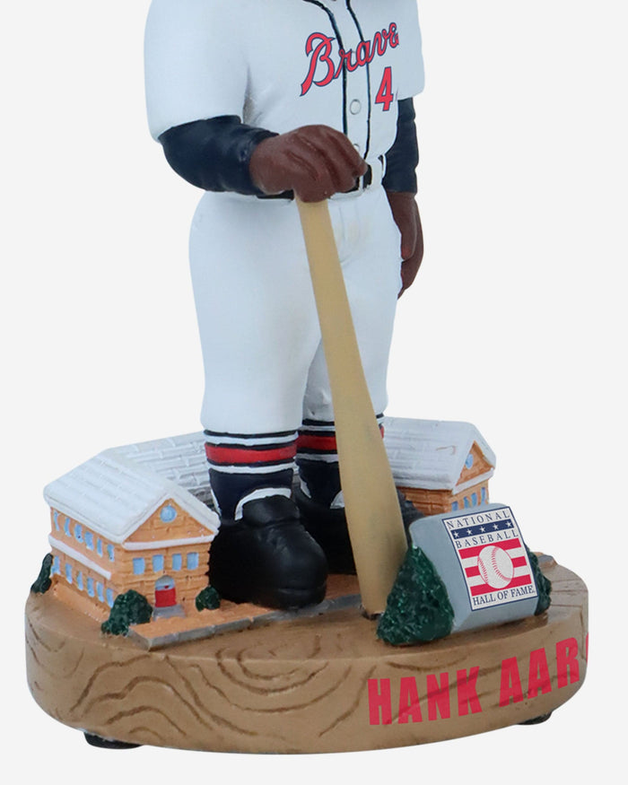 Hank Aaron Atlanta Braves Legends of the Park Hall of Fame Mini Bighead Bobblehead FOCO - FOCO.com