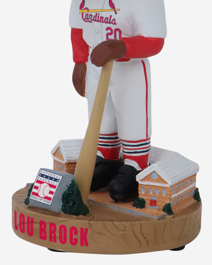 Lou Brock St Louis Cardinals Legends of the Park Hall of Fame Mini Bighead Bobblehead FOCO - FOCO.com