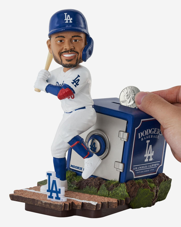 Mookie Betts Los Angeles Dodgers Bank Bobblehead FOCO - FOCO.com