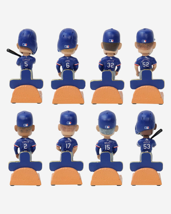 Texas Rangers 2023 World Series Champions Mini Bobblehead Boxed Set FOCO - FOCO.com