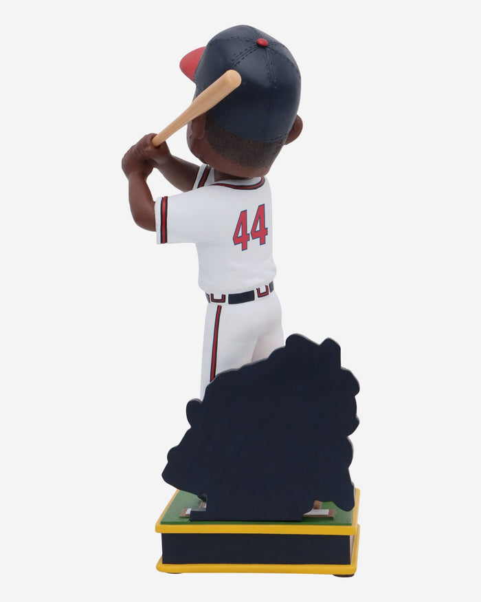 Hank Aaron Milwaukee Braves 1957 World Series Champions Bobblehead FOCO - FOCO.com