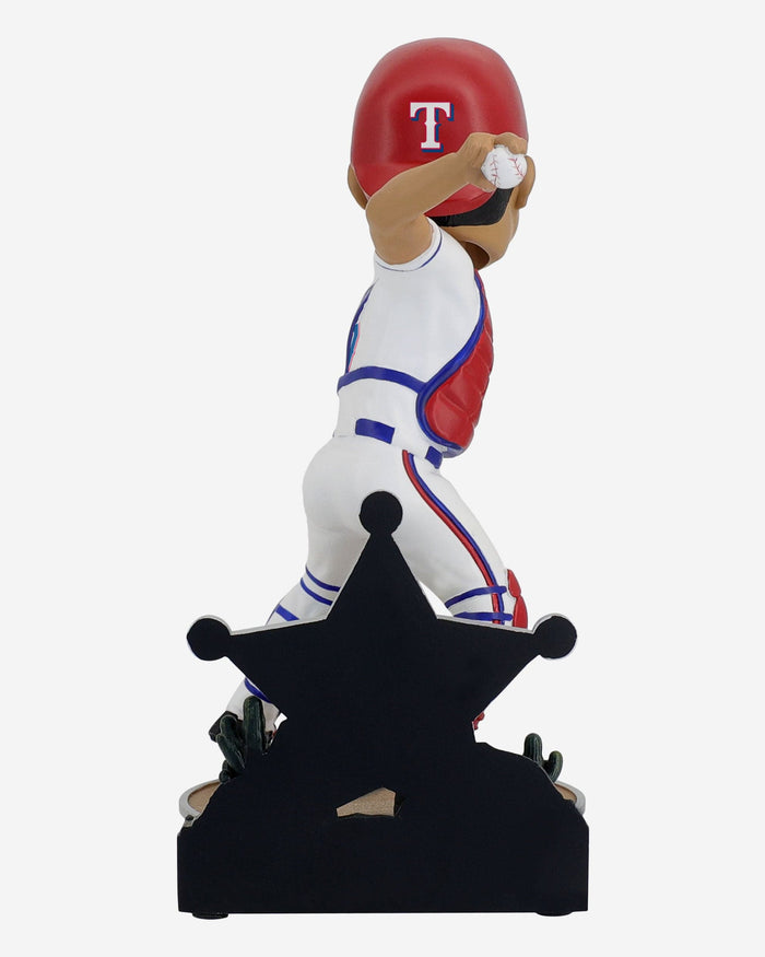 Ivan Rodriguez Texas Rangers Commemorative All-Star Game Bobblehead FOCO - FOCO.com