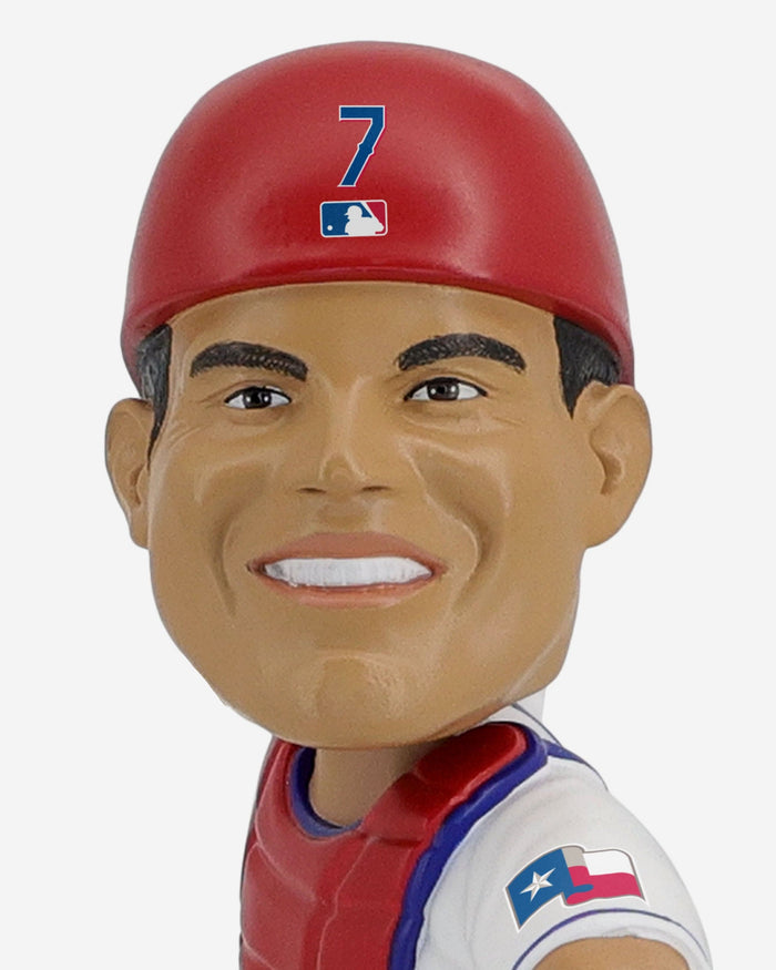 Ivan Rodriguez Texas Rangers Commemorative All-Star Game Bobblehead FOCO - FOCO.com