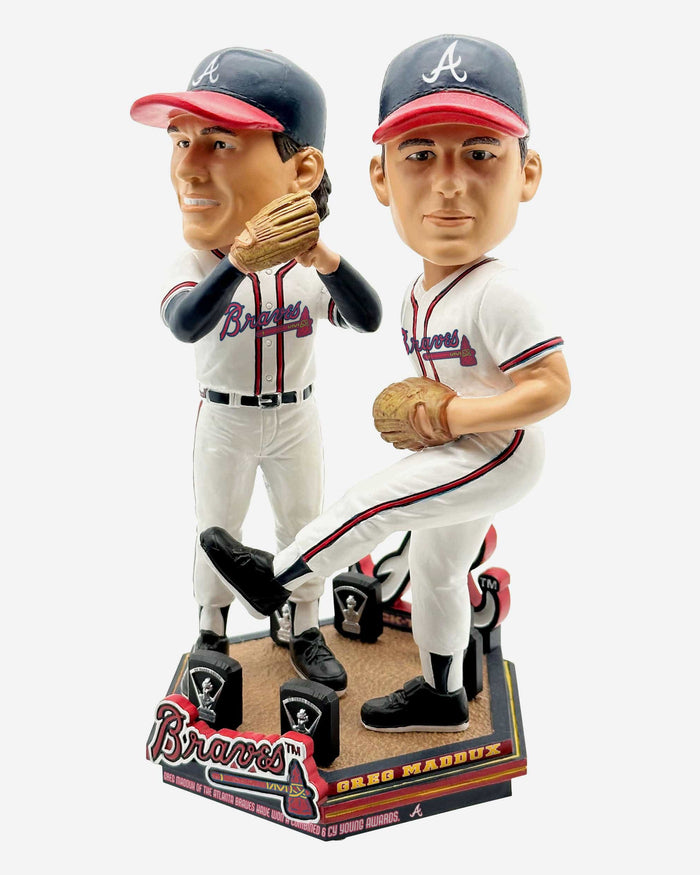 Tom Glavine & Greg Maddux Atlanta Braves Cy Young Dual Bobblehead FOCO